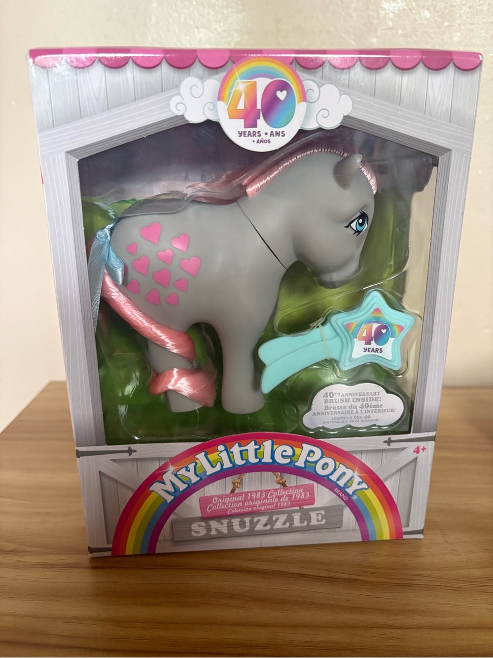 My Little Pony Snuzzle 40th Anniversary Doll NIB